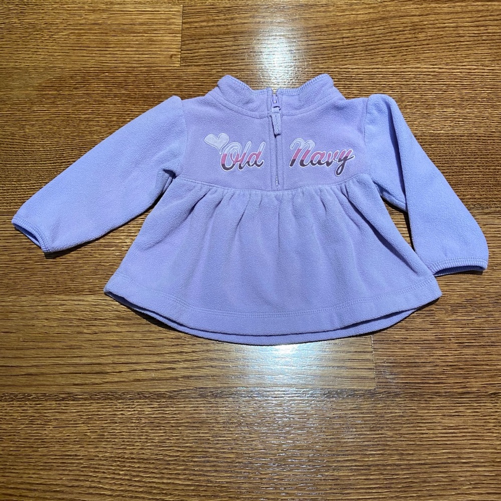 Girls fleece pullover